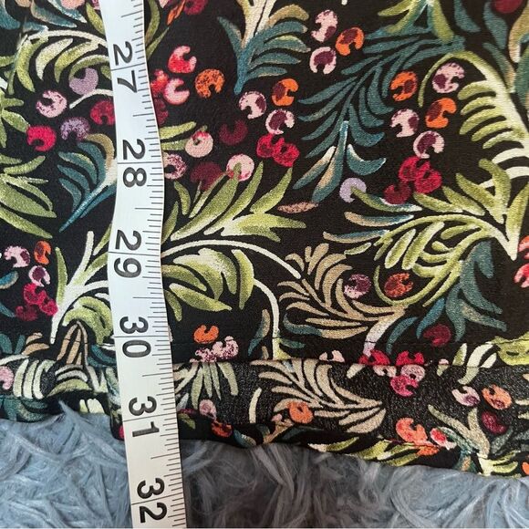 J.Jill Mixed Print Floral Tunic Blouse $89 Size 1X - Picture 5 of 6